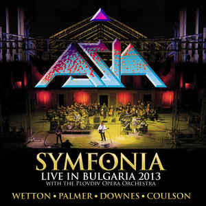 ASIA - Symfonia - live in Bulgaria 2013 (limited blue and yellow transparent vinyl)